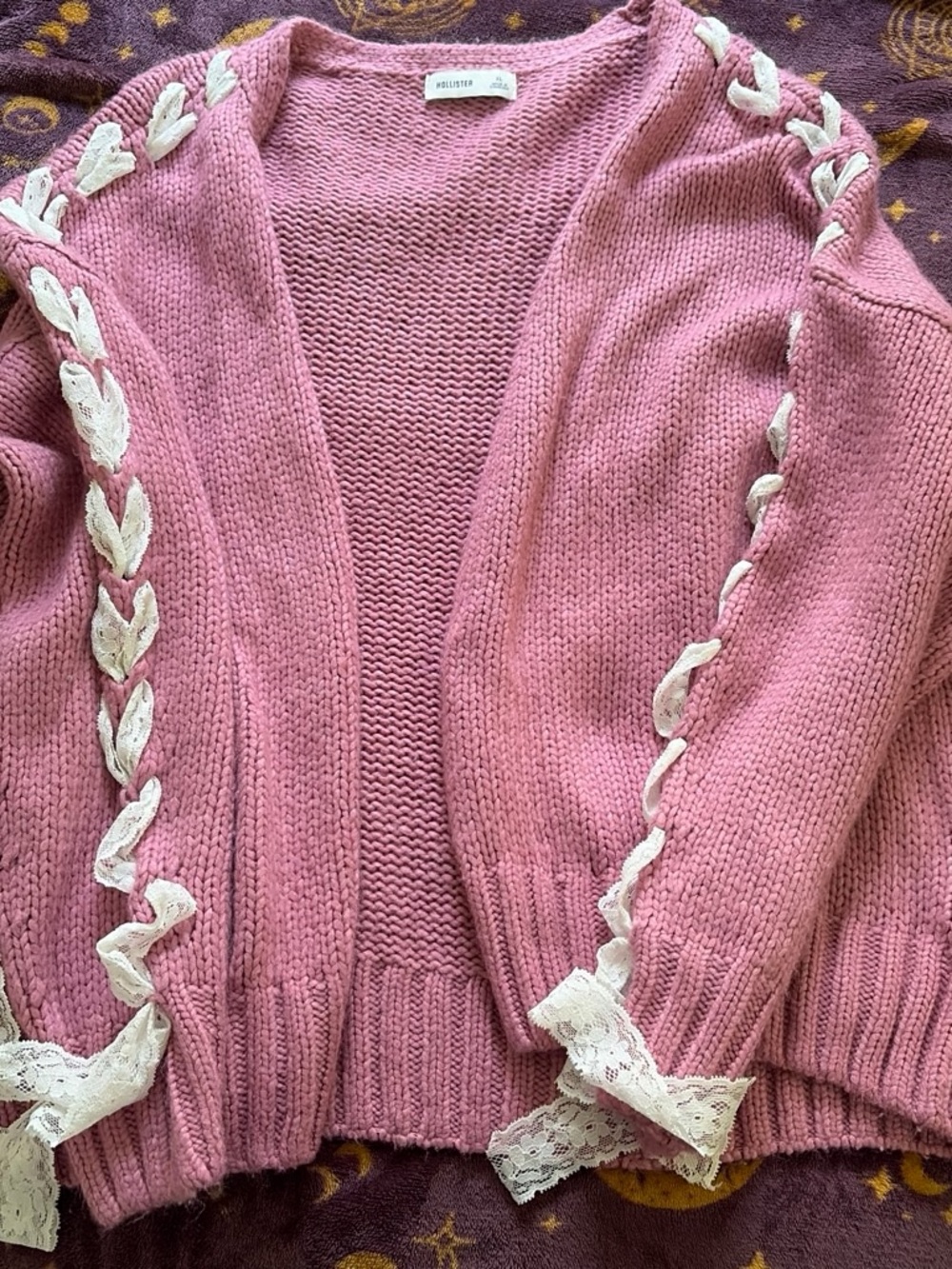 Women’s Lilac Cardigan